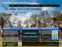 Tablet Screenshot of hildenboroughraces.com
